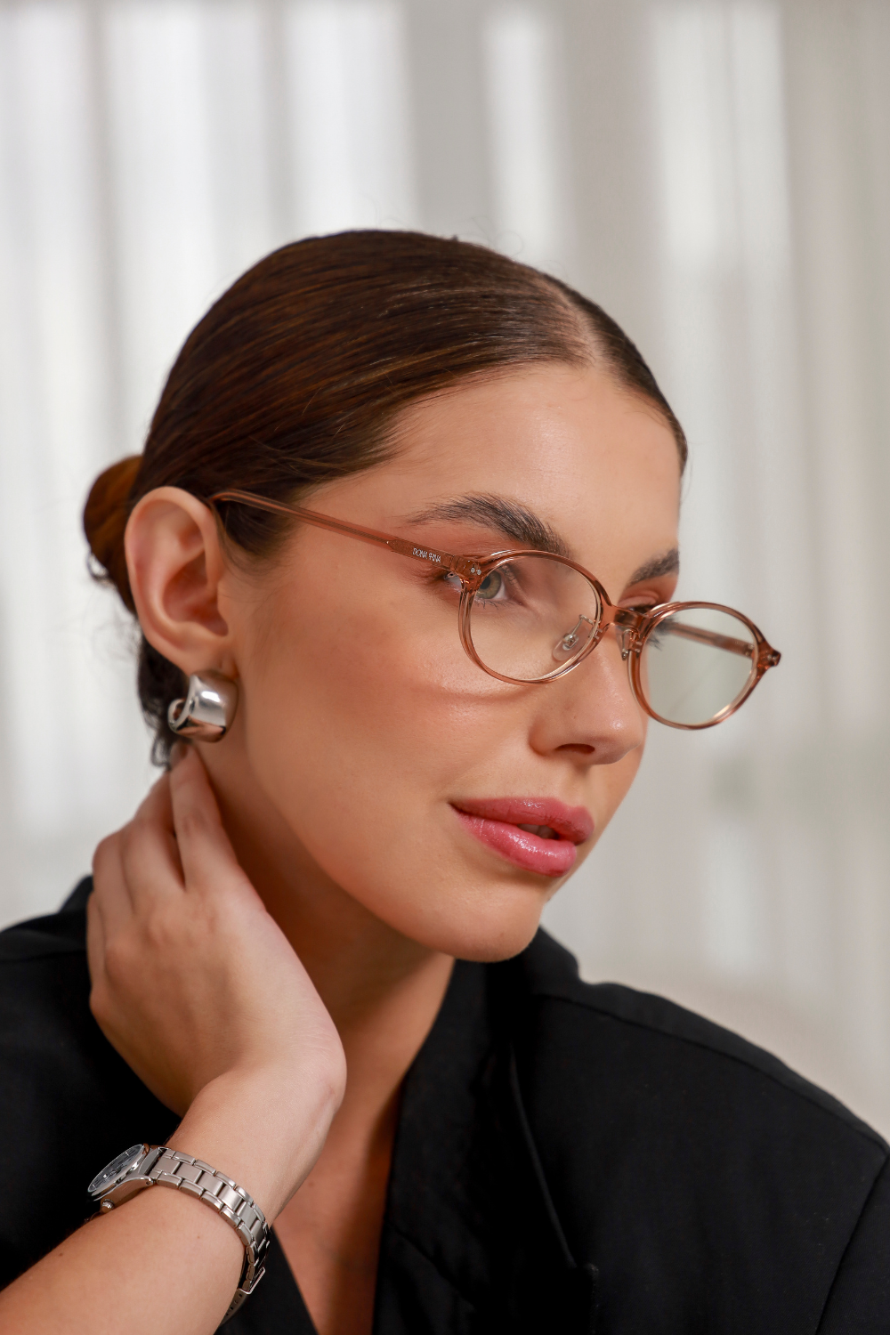 Óculos de Grau Aurora Rosê