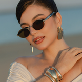 Óculos de Sol Aura Marrom