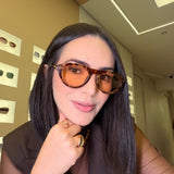 Óculos de Sol Toscana - Animal Print