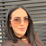 Óculos de Sol Aurea Marrom