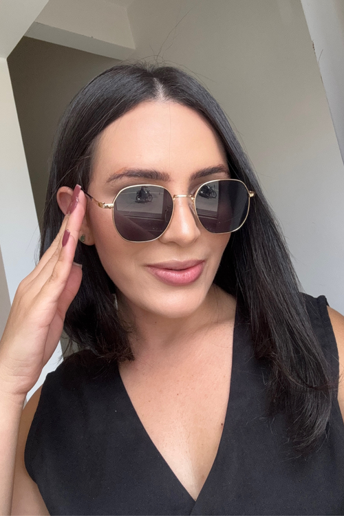 Óculos de Sol Amalfi Preto