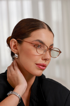 Óculos de Grau Aurora Rosê