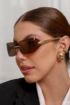 Óculos de Sol Santorini Marrom