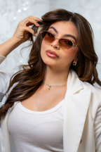 Óculos de Sol Verona Marrom