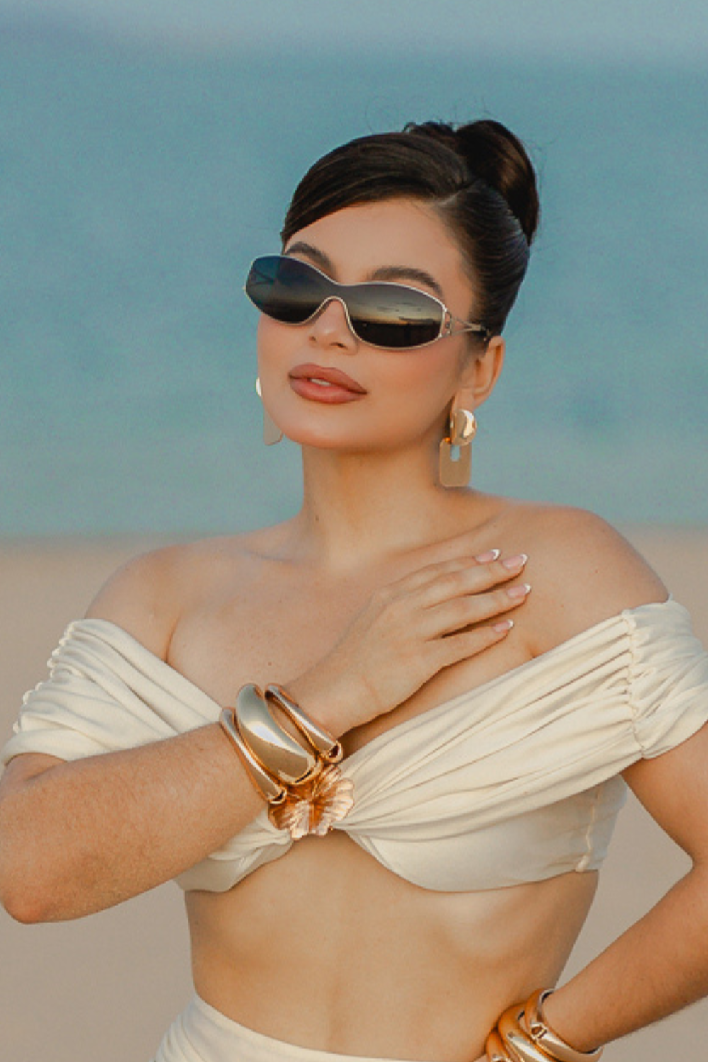 Óculos de Sol Vértice Preto