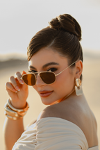 Óculos de Sol Horizon Marrom