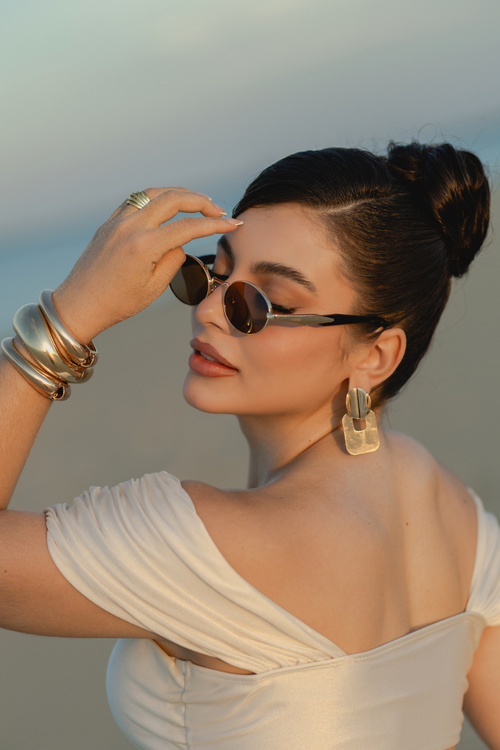 Óculos de Sol Aura Marrom