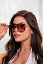 Óculos de Sol Havana Marrom