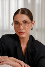 Óculos de Grau Aurora Rosê