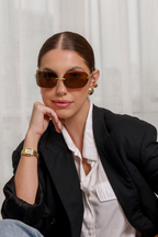 Óculos de Sol Santorini Marrom