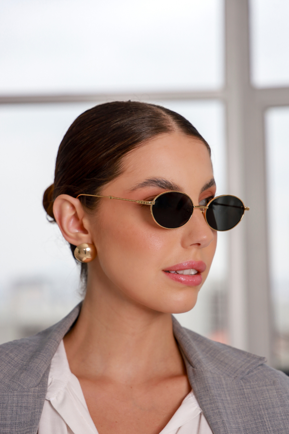 Óculos de Sol Liora Preto