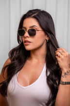 Óculos de Sol Gorgia Preto