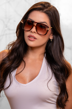 Óculos de Sol Havana Marrom