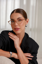 Óculos de Grau Aurora Rosê