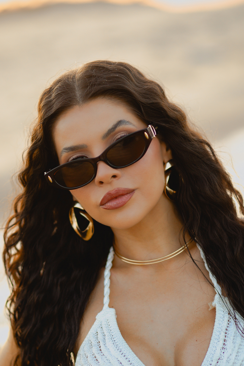 Óculos de Sol Brisa Marrom