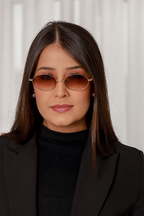 Óculos de Sol Liora Marrom