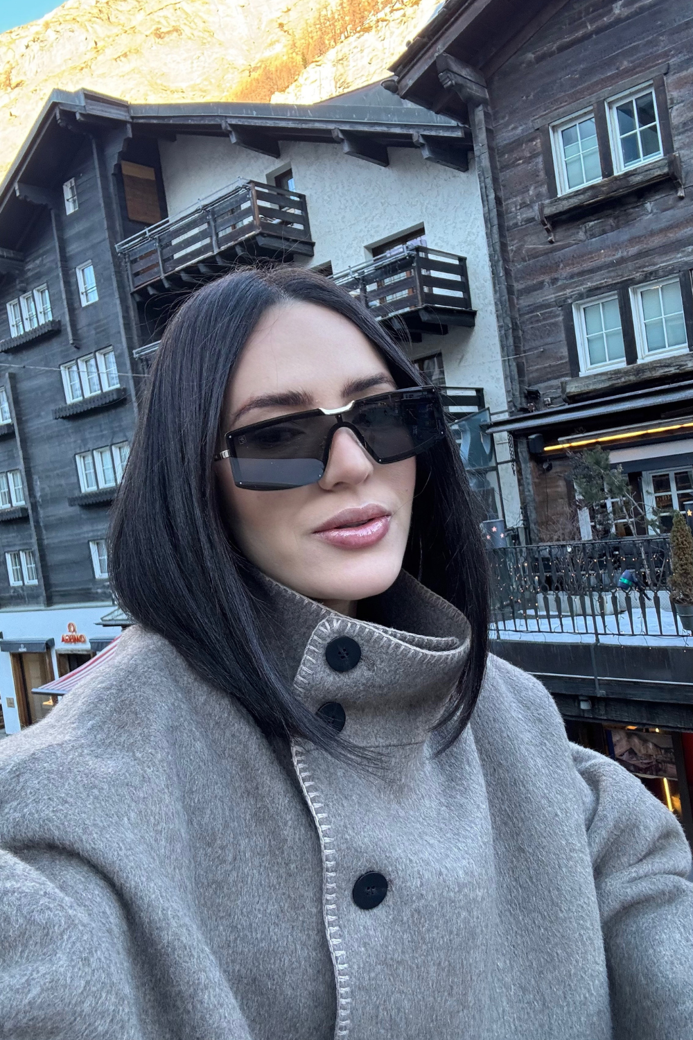 Óculos de Sol Camille Preto