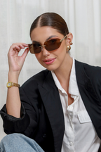 Óculos de Sol Santorini Marrom