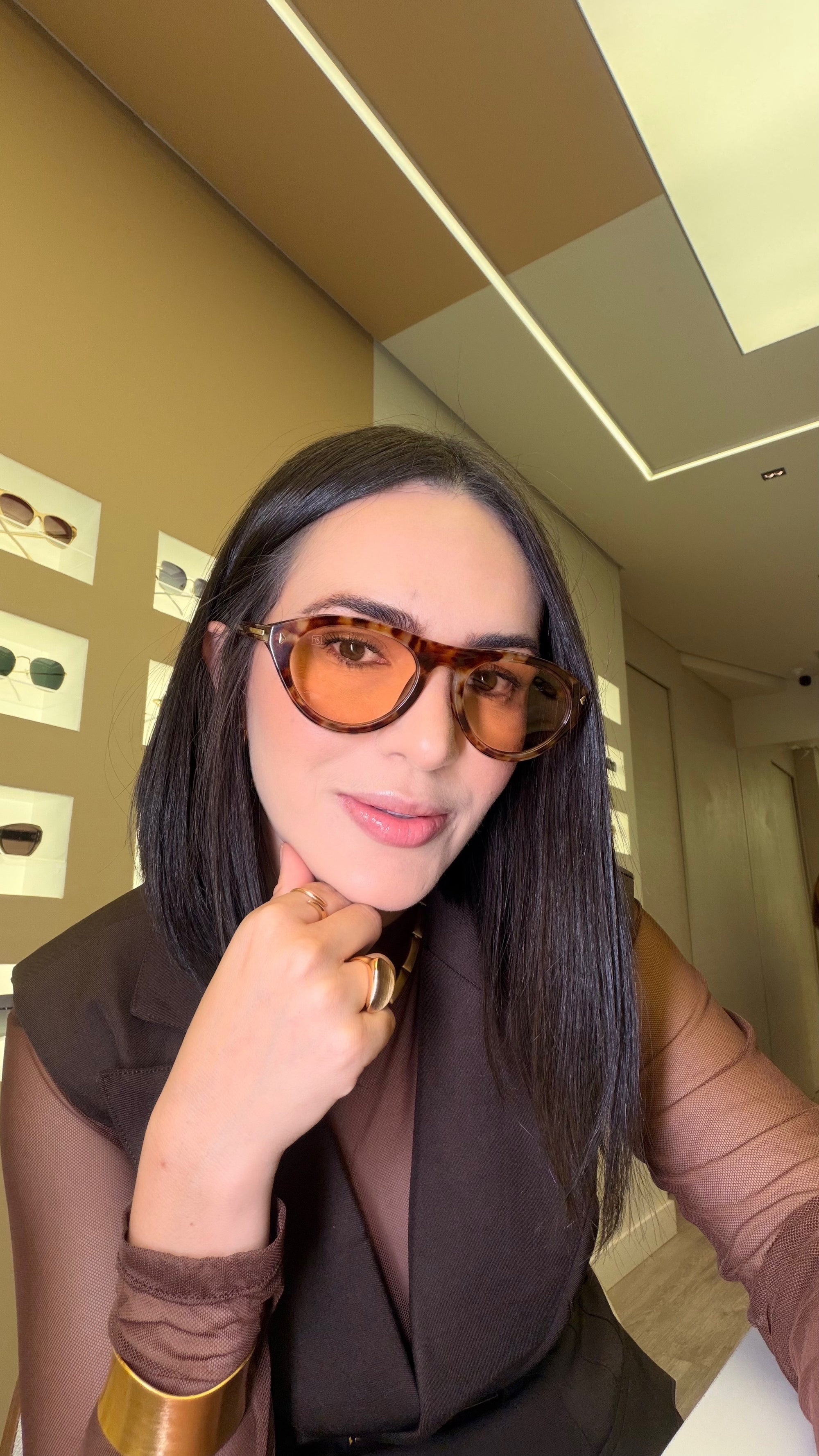 Óculos de Sol Toscana - Animal Print