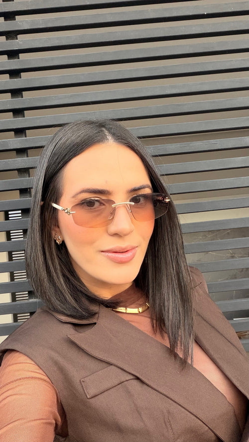 Óculos de Sol Aurea Marrom