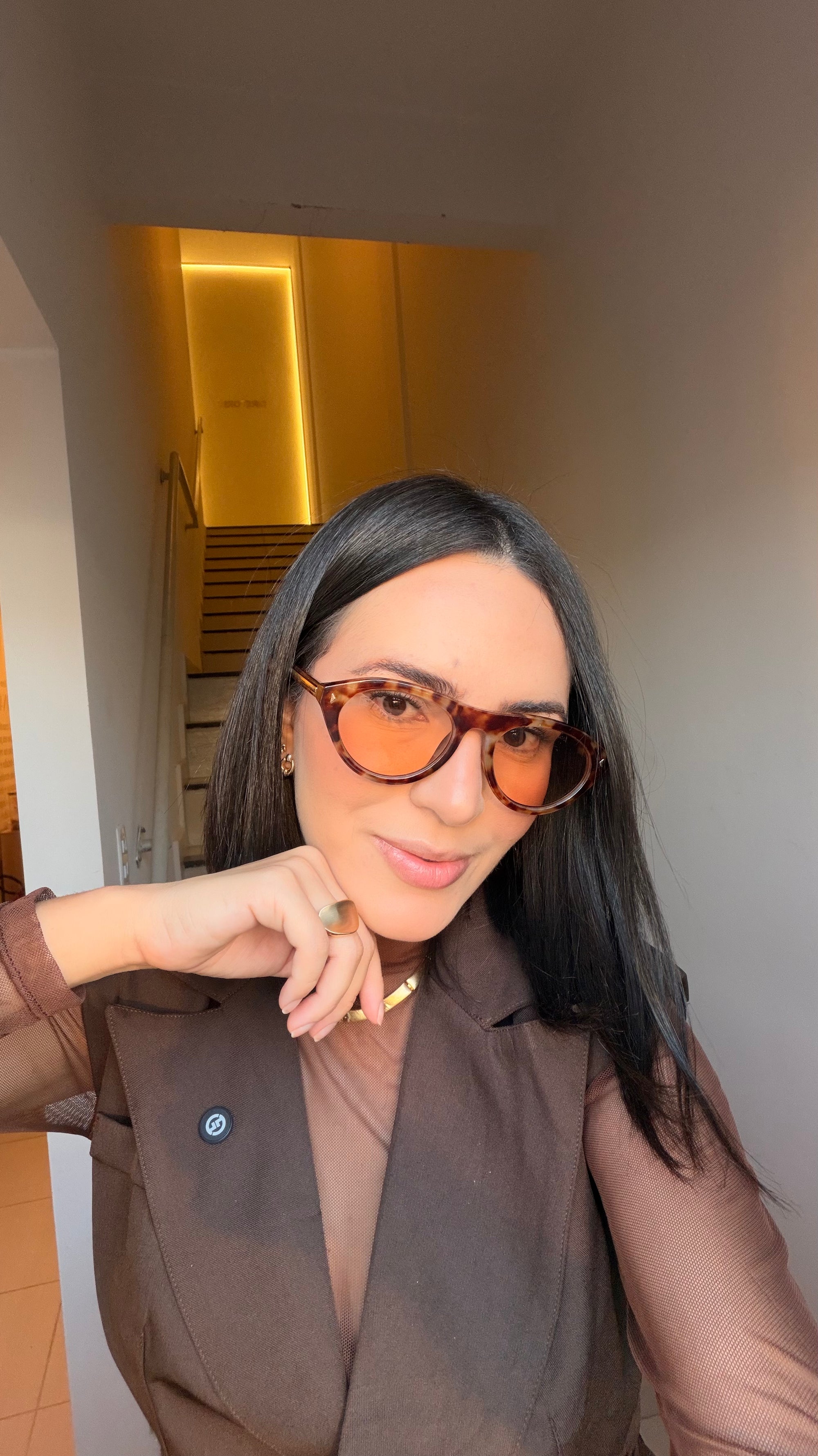 Óculos de Sol Toscana - Animal Print