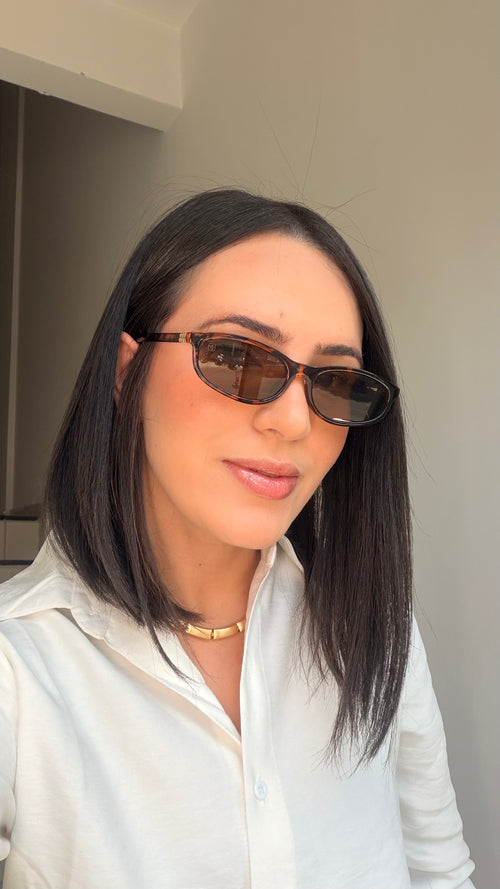 Óculos de Sol Bianca Marrom
